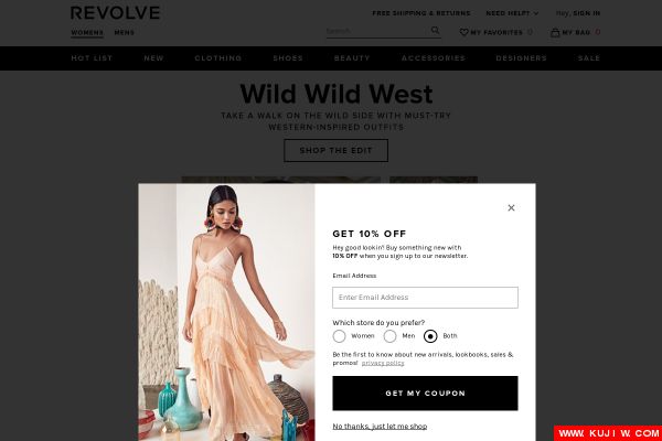 revolveclothing（服装类）截图